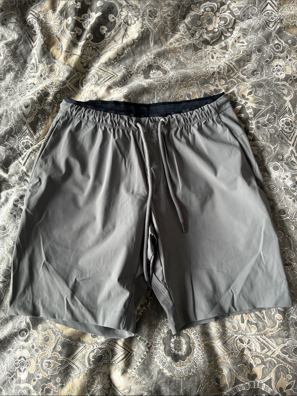 Deke Drawstring Short in Nano Nylon Warp Knit